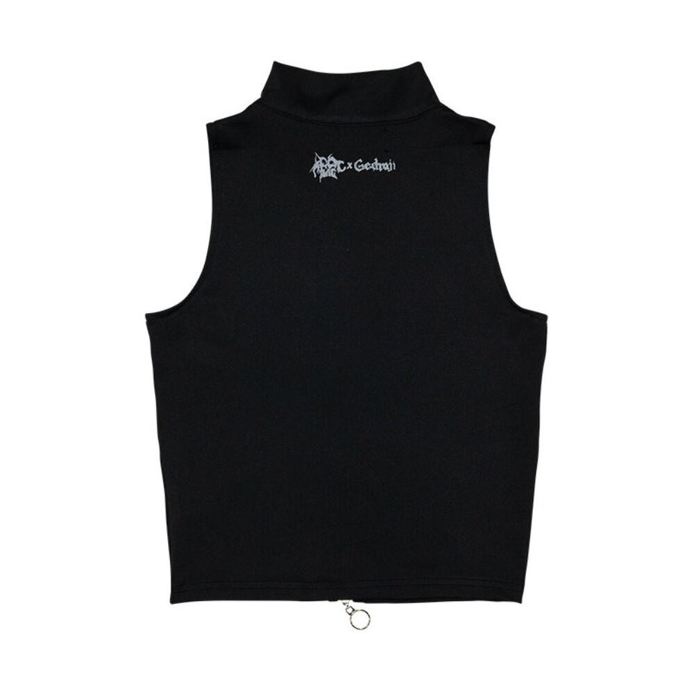 NEW ACDC RAG - Gedraji Cryptid Corpse Black Sleeveless Vest Top - Picture 2 of 7